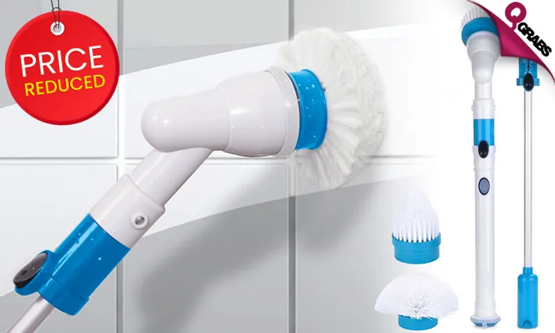 Cordless Rechargeable Spin Scrubber!